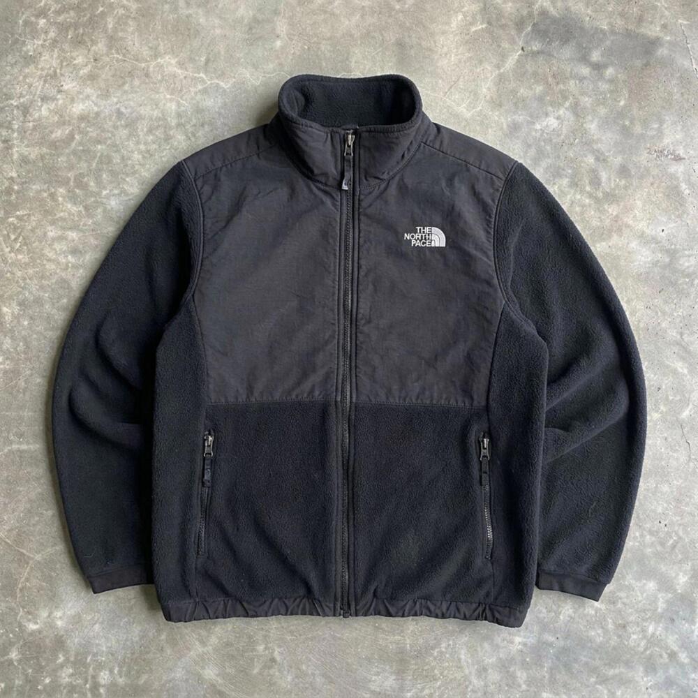The North Face Black Full Zip Fleece Jacket Gorpcore